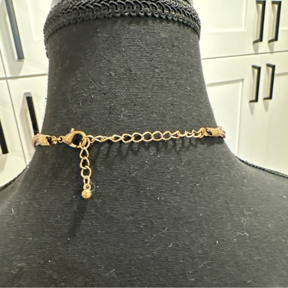 Gorgeous Mix Metal Multi Strand Necklace Beige Gold Silver Handmade 20” - Picture 4 of 10